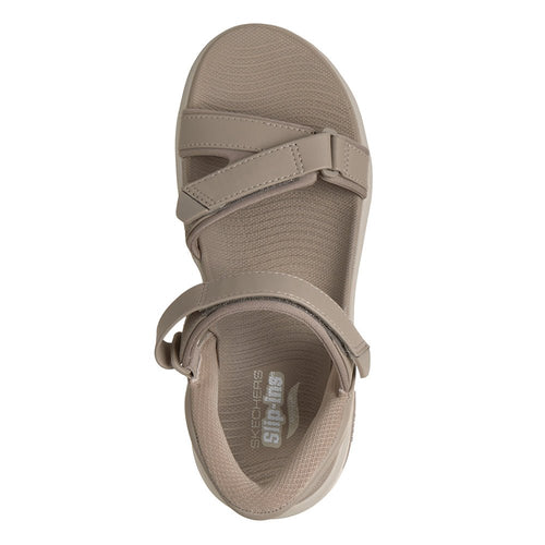 Skechers Go Walk Sandaler Dame Arch Fit 2.0 Slip-Ins Taupe