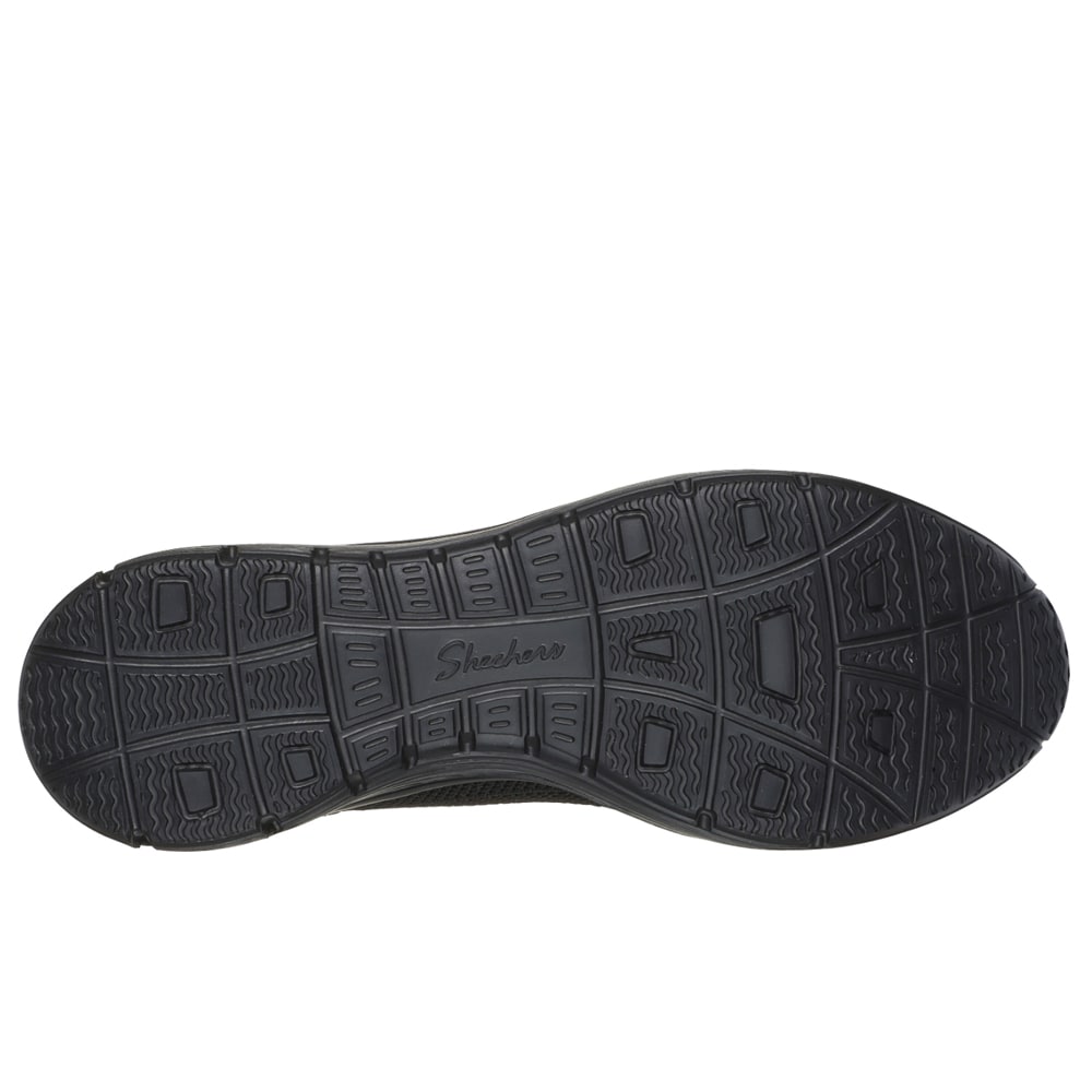 Skechers Seager Ballerinasko Dame Slip-Ins Svart