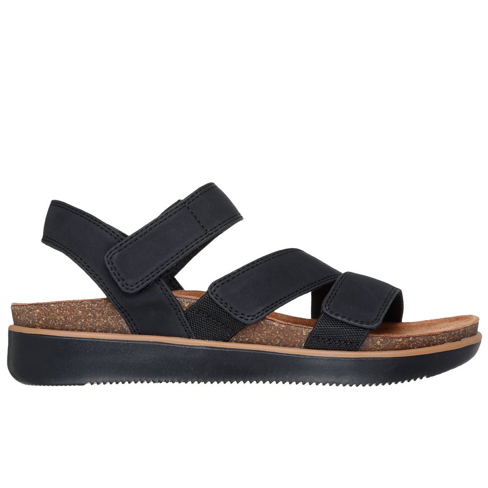 Skechers Lifted Comfort Sandaler Dame Svart