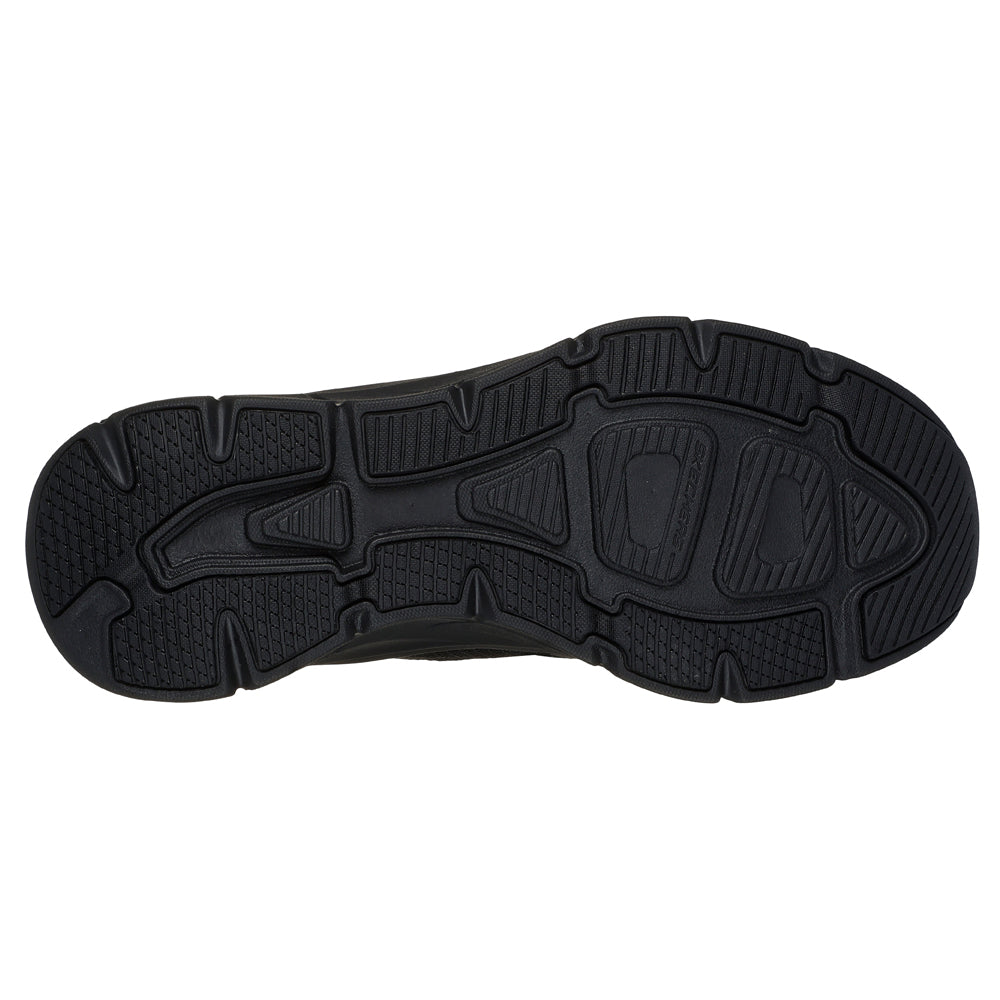 Skechers D Lux Walker 2.0 Sneakers Herre Slip-Ins Svart