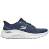 Skechers Womens Sneakers Arch Fit 2.0 Slip-Ins Bold Motion Navy