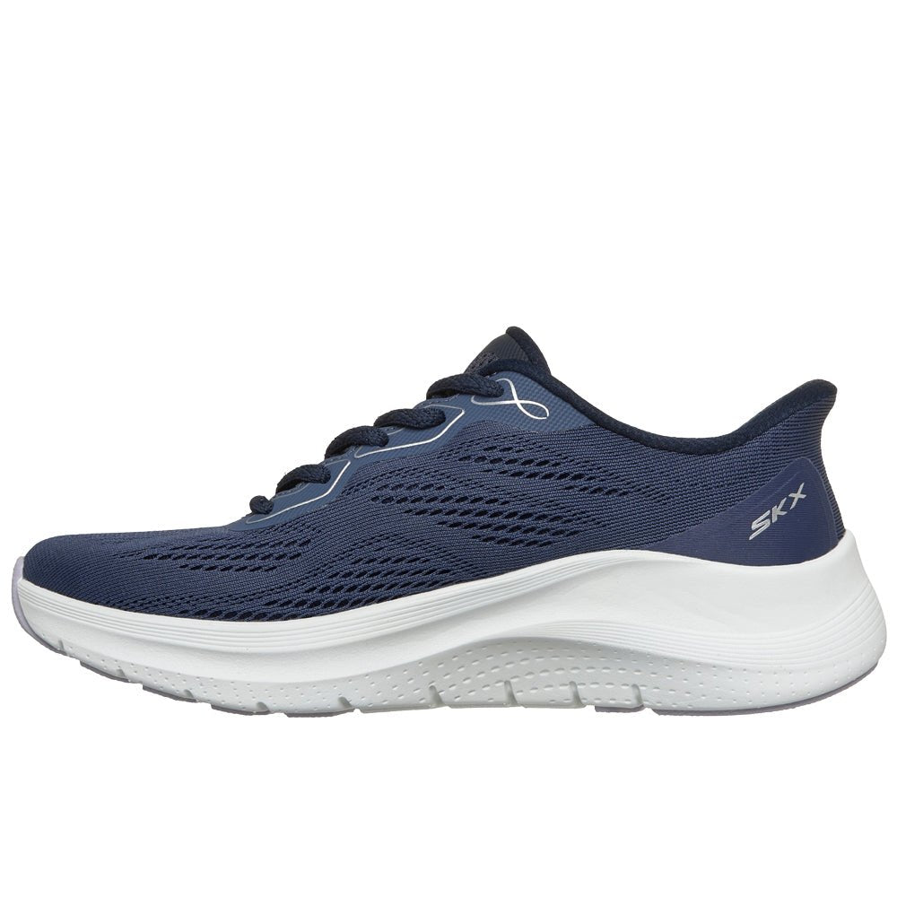 Skechers Womens Sneakers Arch Fit 2.0 Slip-Ins Bold Motion Navy