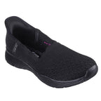 Skechers Seager Ballerinasko Dame Slip-Ins Svart