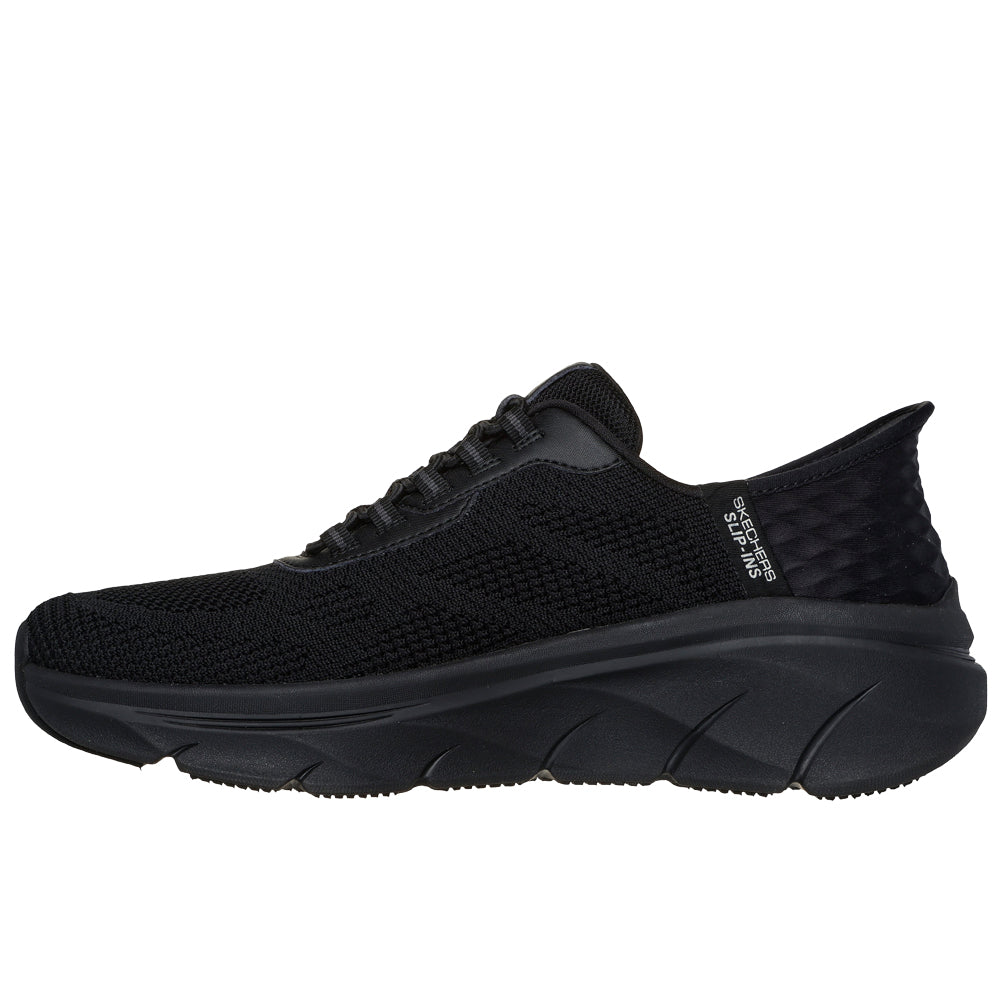 Skechers D Lux Walker 2.0 Sneakers Herre Slip-Ins Svart