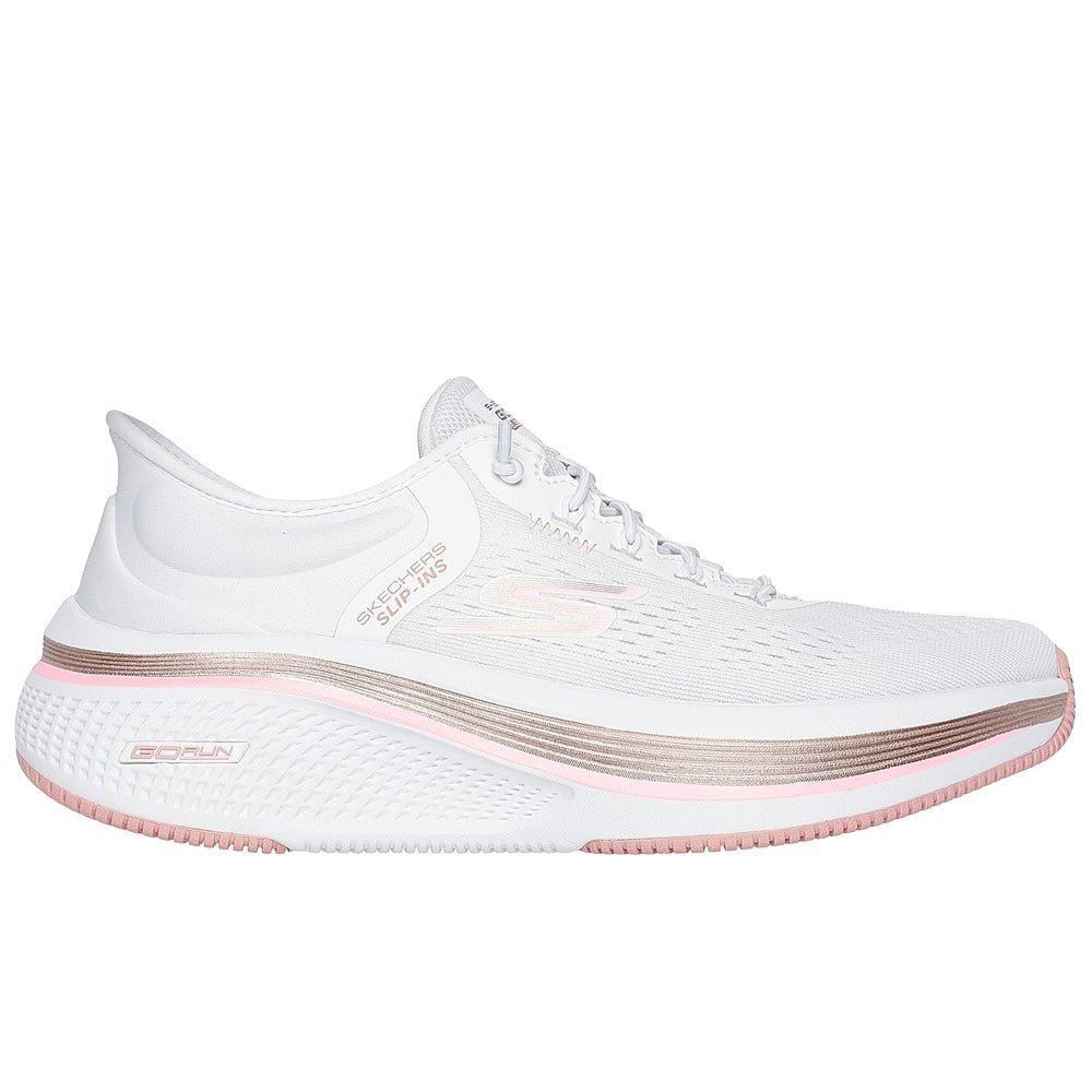 Skechers Womens Go Run Elevate 2.0 White Pink