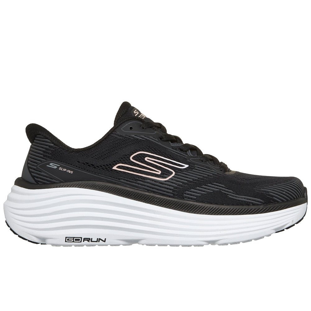 Skechers Max Cushioning Endeavour Slip-Ins Black White