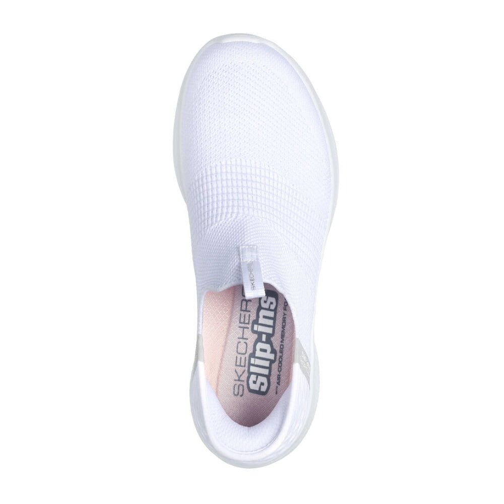 Produktbild 2 - Skechers Womens Ultra Flex 3.0 Slip-Ins White
