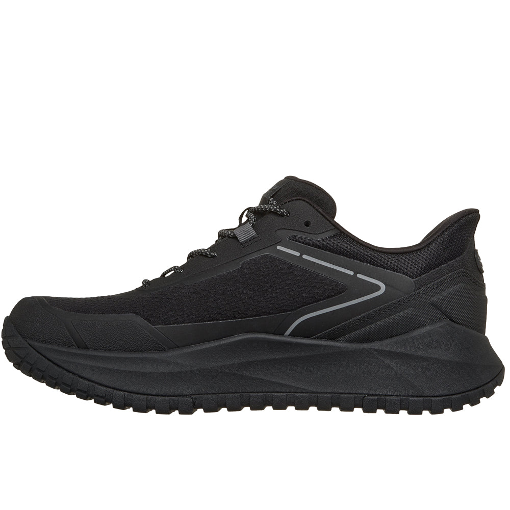 Skechers Badger Sneakers Herre Vanntette Slip-Ins Svart