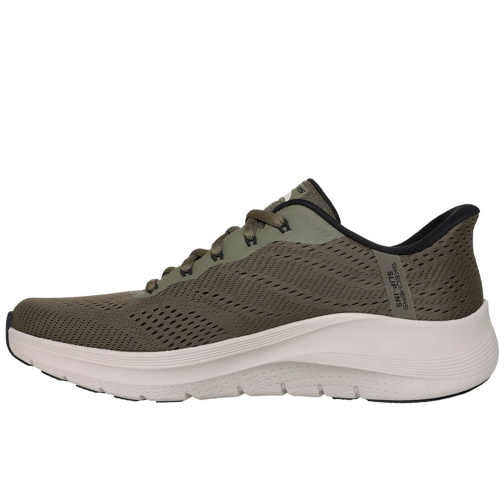 Skechers Mens Sneakers Slip-Ins Arch Fit 2.0 Lestur Olive