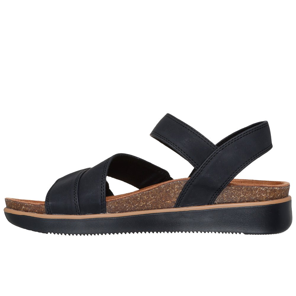 Skechers Lifted Comfort Sandaler Dame Svart