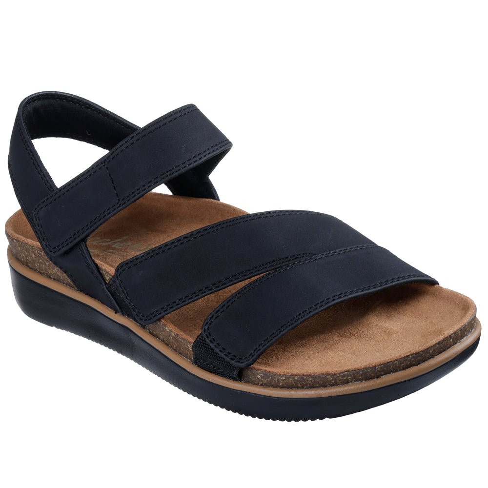 Skechers Lifted Comfort Sandaler Dame Svart