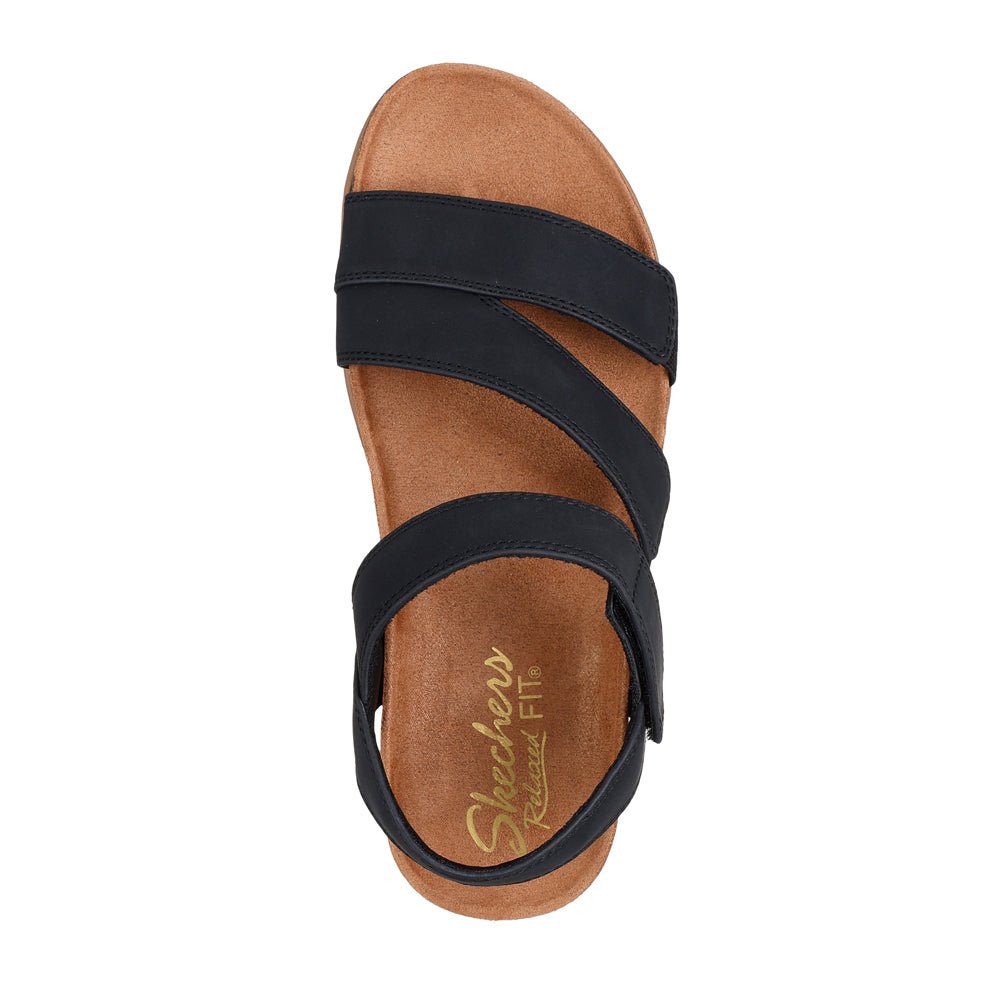 Skechers Lifted Comfort Sandaler Dame Svart