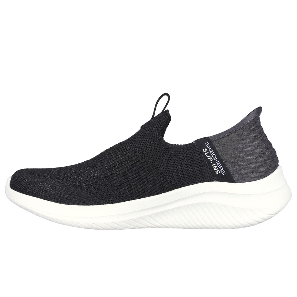 Skechers Womens Ultra Flex 3.0 Slip-Ins Svart Hvit