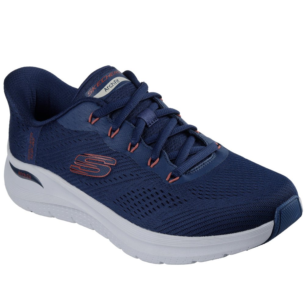 Skechers Mens Sneakers Slip-Ins Arch Fit 2.0 Lestur Navy