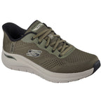 Skechers Mens Sneakers Slip-Ins Arch Fit 2.0 Lestur Olive