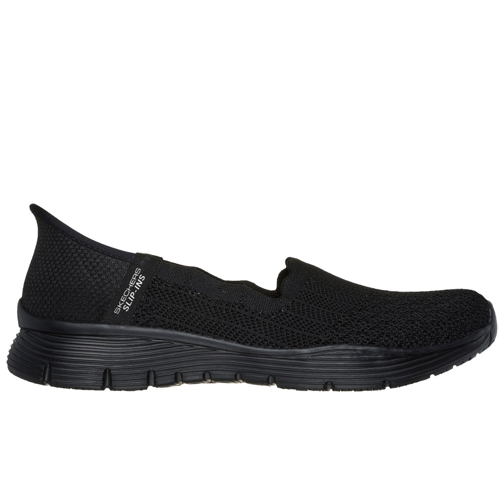 Skechers Womens Slip-Ins Seager Black