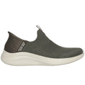 Skechers Womens Ultra Flex 3.0 Slip-Ins Olive