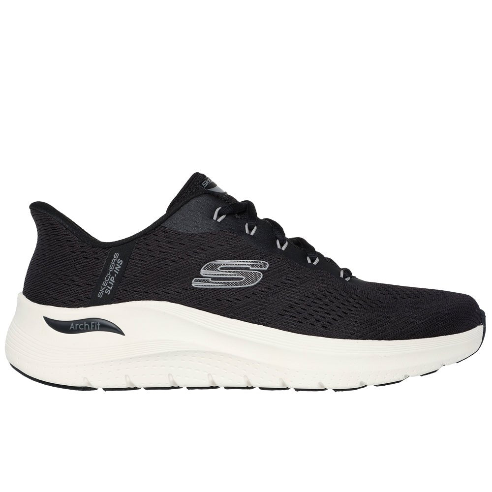 Skechers Mens Sneakers Slip-Ins Arch Fit 2.0 Lestur Black