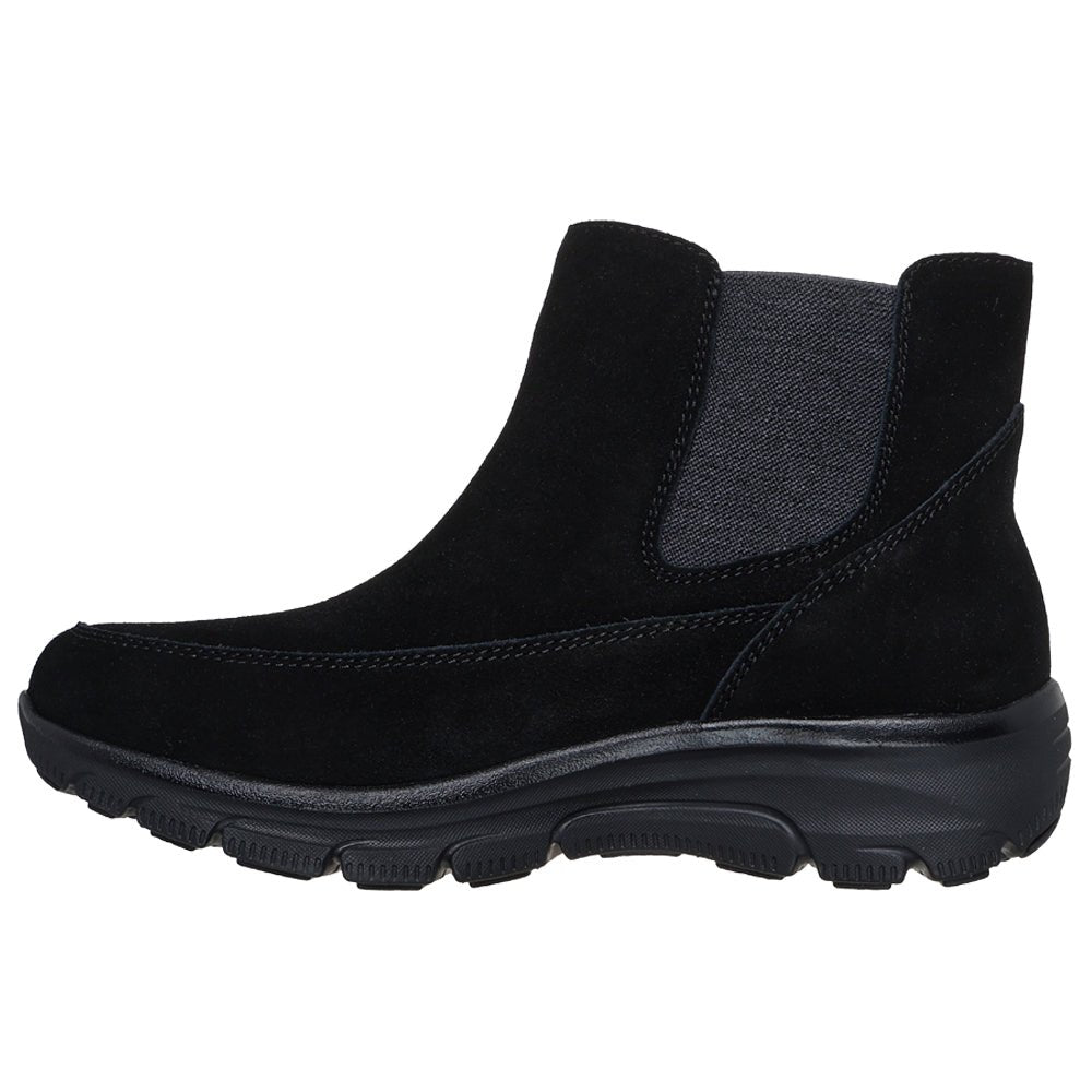 Skechers Easy Going Chelsea Boots Dame Slip-Ins Svart