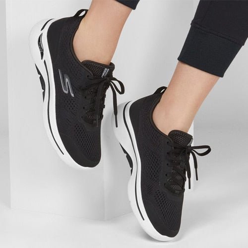Produktbild 2 - Skechers Womens Go Walk Arch Fit Motion Breeze Black