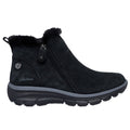 Skechers Easy Going Boots Zip Dame Vanntette Svart