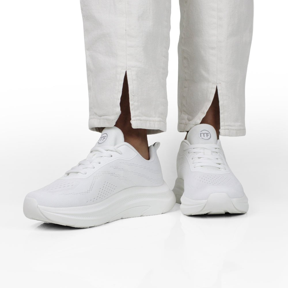 Minfot Enjoy Sneakers Dame Hvit