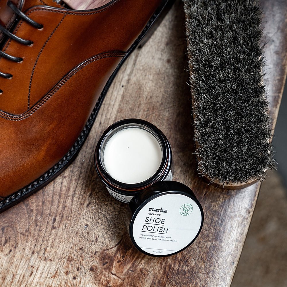 Springyard Shoe Polish Skokrem Lær Neutral