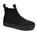 Minfot Chelsea boots Visby Dame Semsket skinn Svart
