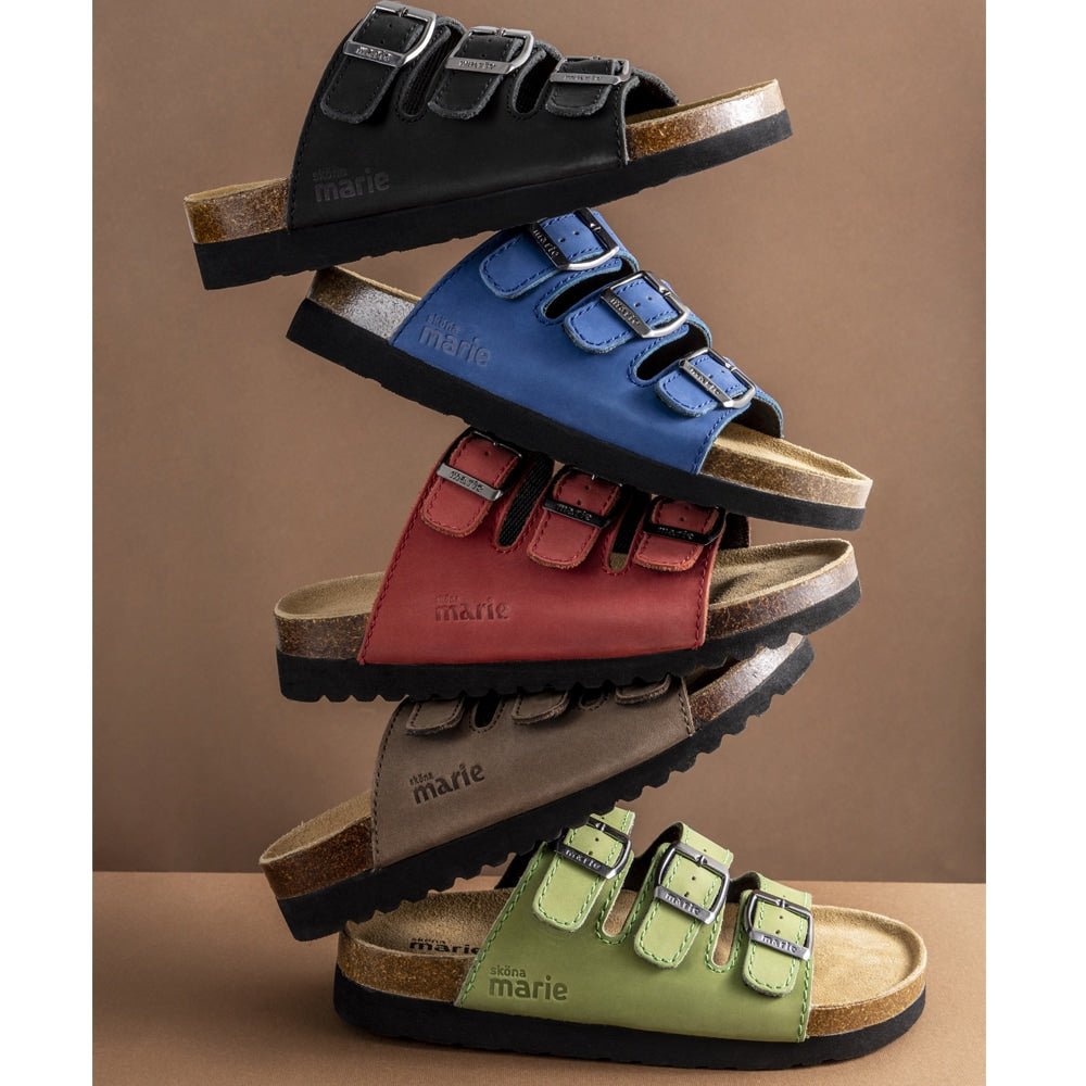 Sköna Marie Damesandal Shell Red