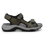 Minfot Sandhamn Sandaler Dame Nubuck Oliv Grønn