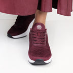 Minfot Sneaker Move Dame Mesh Bordeaux