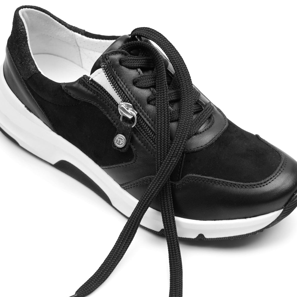 Minfot Sneaker Softrole Lux Stretch Svart