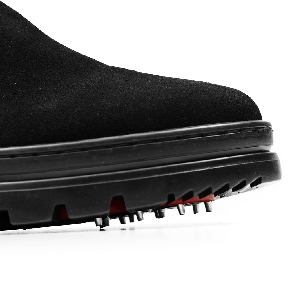 Produktbild 12 - Minfot Piggsko Kalix Semsket skinn Ull Svart