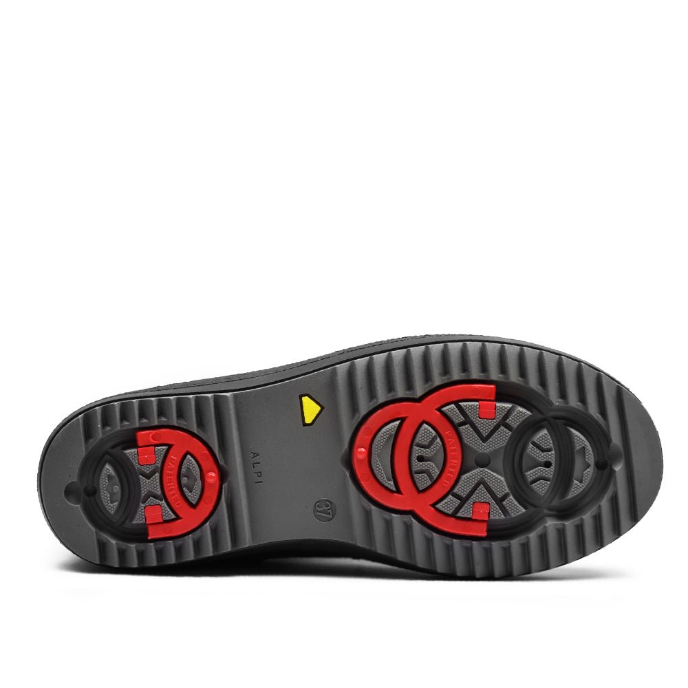 Minfot Piggsko Idre Semsket skinn Ull Mørkebrun