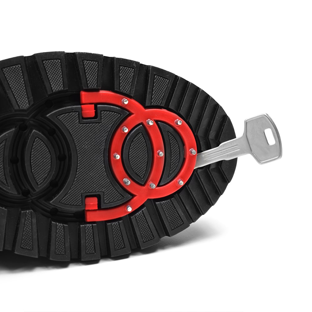 Produktbild 14 - Minfot Piggsko Kalix Semsket skinn Ull Svart