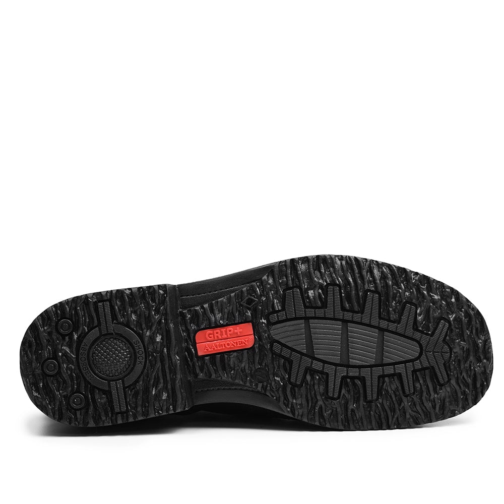 Produktbild 6 - Minfot Aaltonen Vinter Boots Grip+ Virmo Bred Skinn Ull Svart