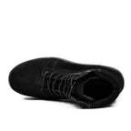 Minfot Boots Nora Semsket skinn Svart