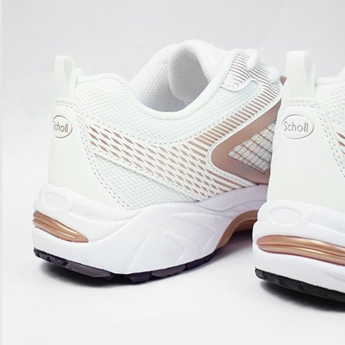 Scholl Sprinter Net White Gold