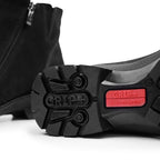 Minfot Aaltonen Brede Boots Grip+ Vasa Semsket skinn Ull Svart