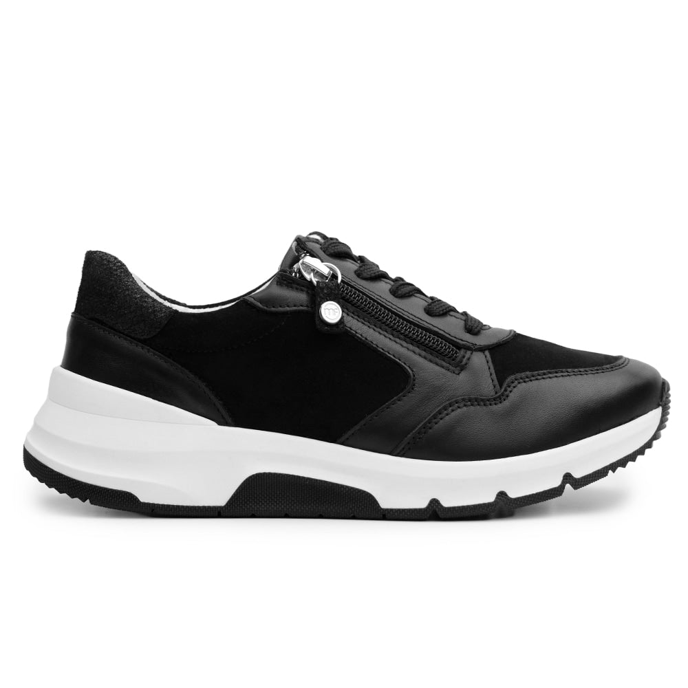 Minfot Sneaker Softrole Lux Stretch Svart