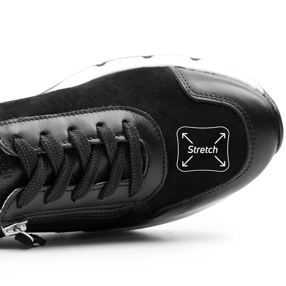 Produktbild 4 - Minfot Sneaker Softrole Lux Stretch Svart