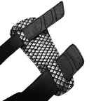 Suave Marilyn Sandal Dame Ekstra Bred Skinn Svart
