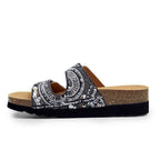 Scholl Sandaler Dame Bioprint Lisboa Svart