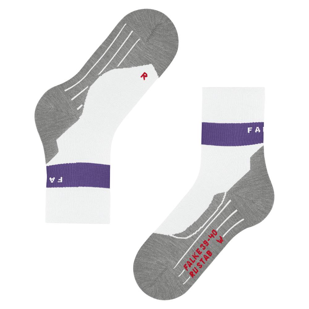 Falke RU Compression Stabilizing Sokker Dame Hvit 1-pk