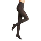 Falke Softmerino Tights Strømpebukse Dame Grå Melange 1-pk