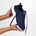 Minfot Sneaker Move Dame Mesh Mørkeblå