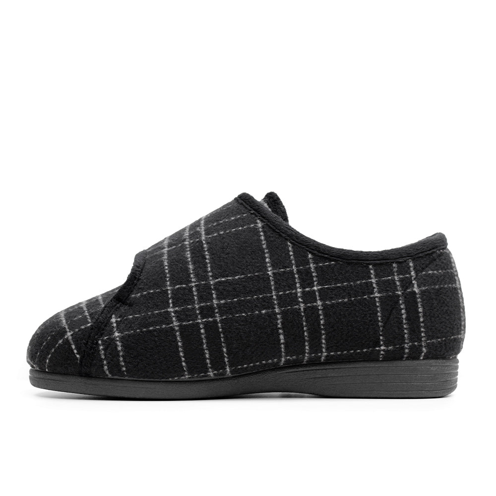 Salemedical Spesialsko Herre Strap Rutete Svart