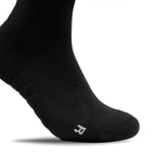 Minfot Sport Kompresjonssokker Lyocell Speed Svart 2-pk