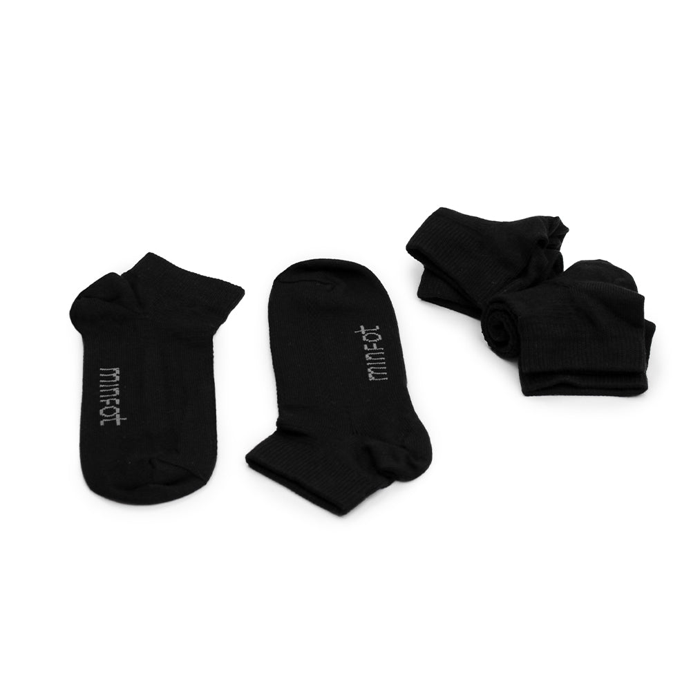 Produktbild 2 - Minfot Strømper Trainer Svart 3-pk