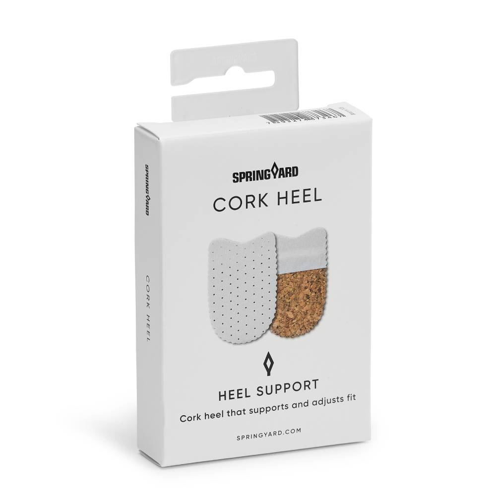 Springyard Cork Heel Hælpute i kork
